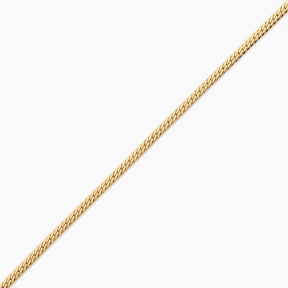 Bracelet Izel Argent Dor&eacute; A L'Or 750/1000 - Bracelets cha&icirc;nes Femme | Marc Orian