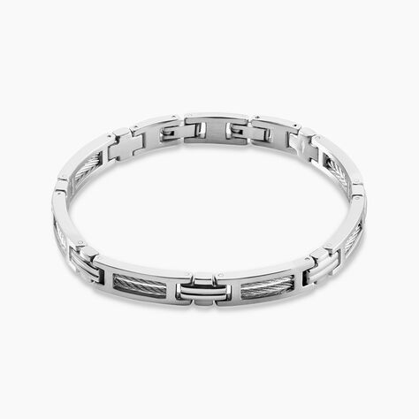 Bracelet Acier Blanc - Bracelets cha&icirc;nes Homme | Marc Orian
