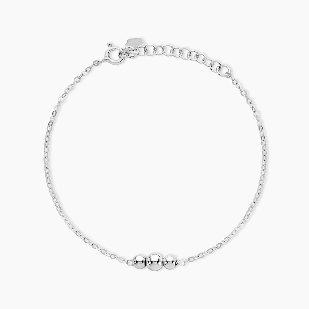 Bracelet China Argent Blanc - Bracelets fantaisie Femme | Marc Orian