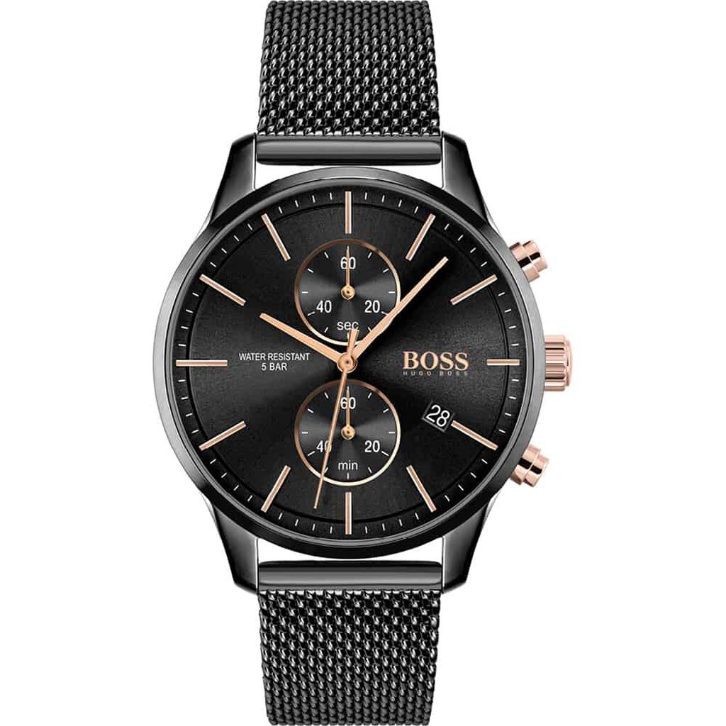 Montre Boss Associate Noir - Montres étanches Homme | Marc Orian