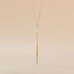 Collier Salman Or Jaune Perle De Culture - Colliers avec pierres Femme | Marc Orian