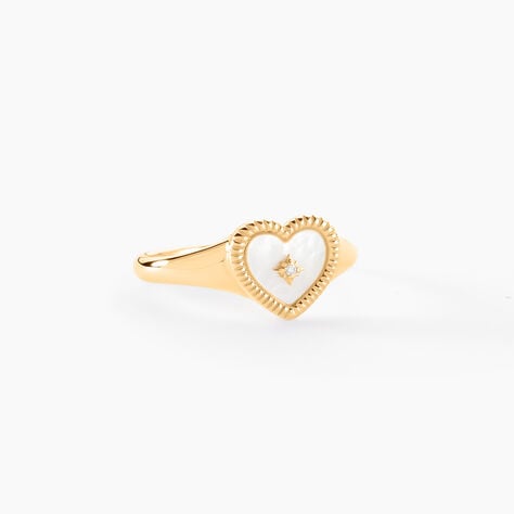 Chevali&egrave;re Bronte Or Jaune Nacre Diamant - Chevali&egrave;res Femme | Marc Orian