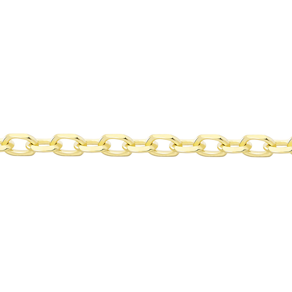 Chaîne Igoa Maille Forçat Diamantee Or Jaune - Chaines Enfant | Marc Orian