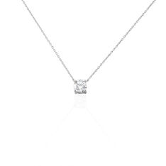Collier Victoria Ld Or Blanc Diamant Synthetique - Colliers Femme | Marc Orian