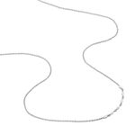 Collier Saphir Argent Blanc Oxyde De Zirconium - Colliers avec pierres Femme | Marc Orian