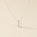 Collier Aphrodite Or Blanc Diamant Synthetique - Colliers avec pierres Femme | Marc Orian