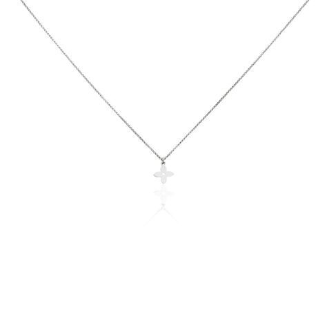 Collier Avra Argent Blanc - Colliers Femme | Marc Orian