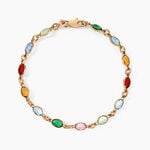 Bracelet Ilvaae Plaqu&eacute; Or Jaune Pierre De Synthese - Bracelets fantaisie Femme | Marc Orian