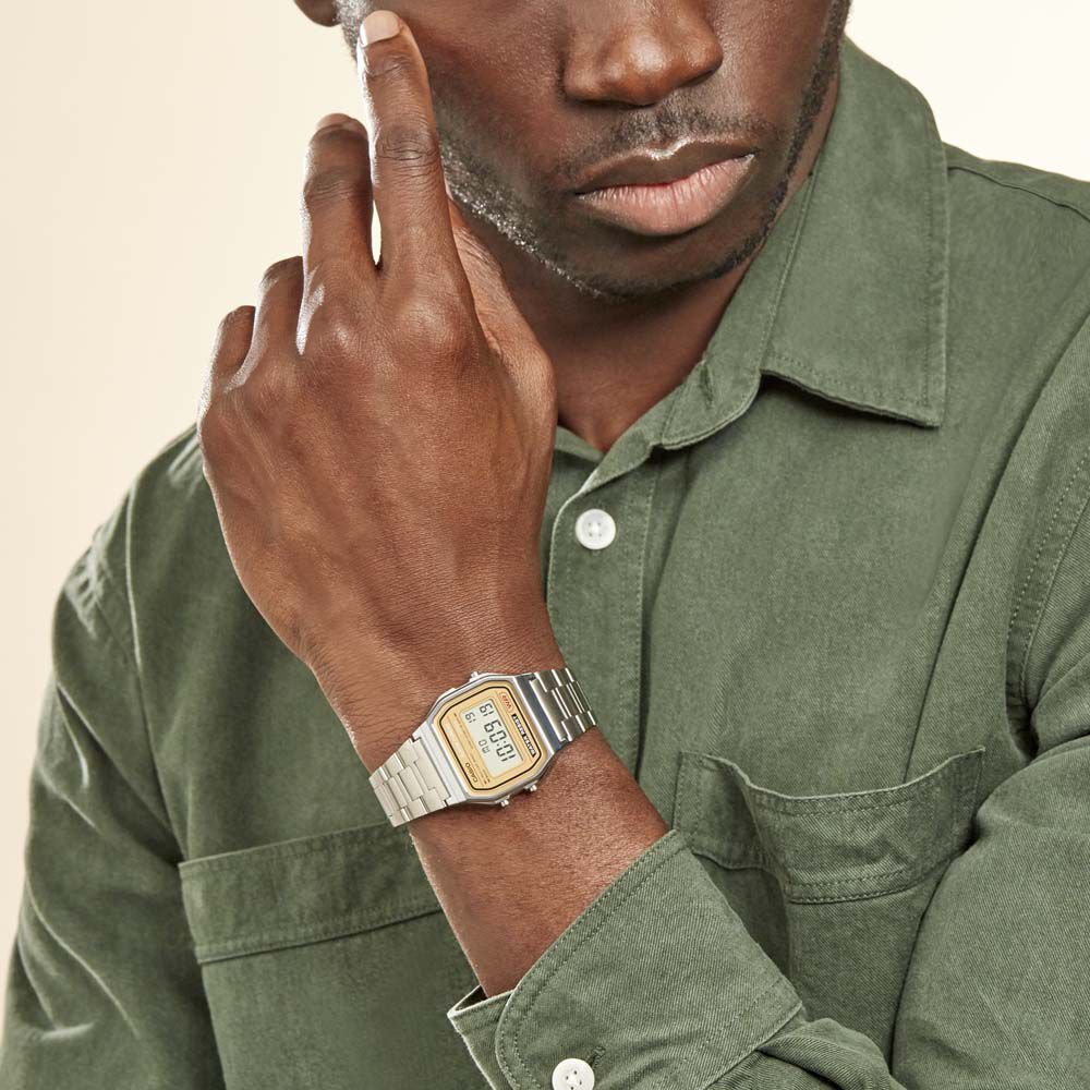 Casio argent 2025 homme