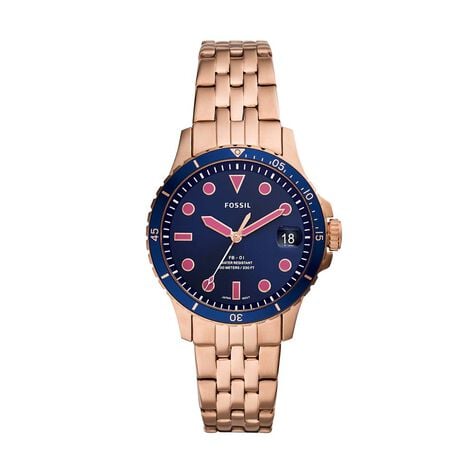 Montre Fossil Fb 01- Bleu - Montres étanches  | Marc Orian