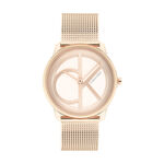 Montre Calvin Klein Iconic Mesh Rose - Montres &eacute;tanches Femme | Marc Orian