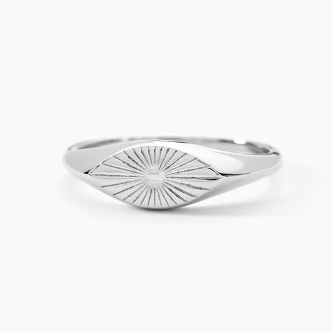 Chevali&egrave;re Dalia Argent Blanc - Bijoux fantaisie Femme | Marc Orian