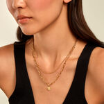 Collier Jani Acier Jaune Oxyde De Zirconium - Colliers avec pierres Femme | Marc Orian