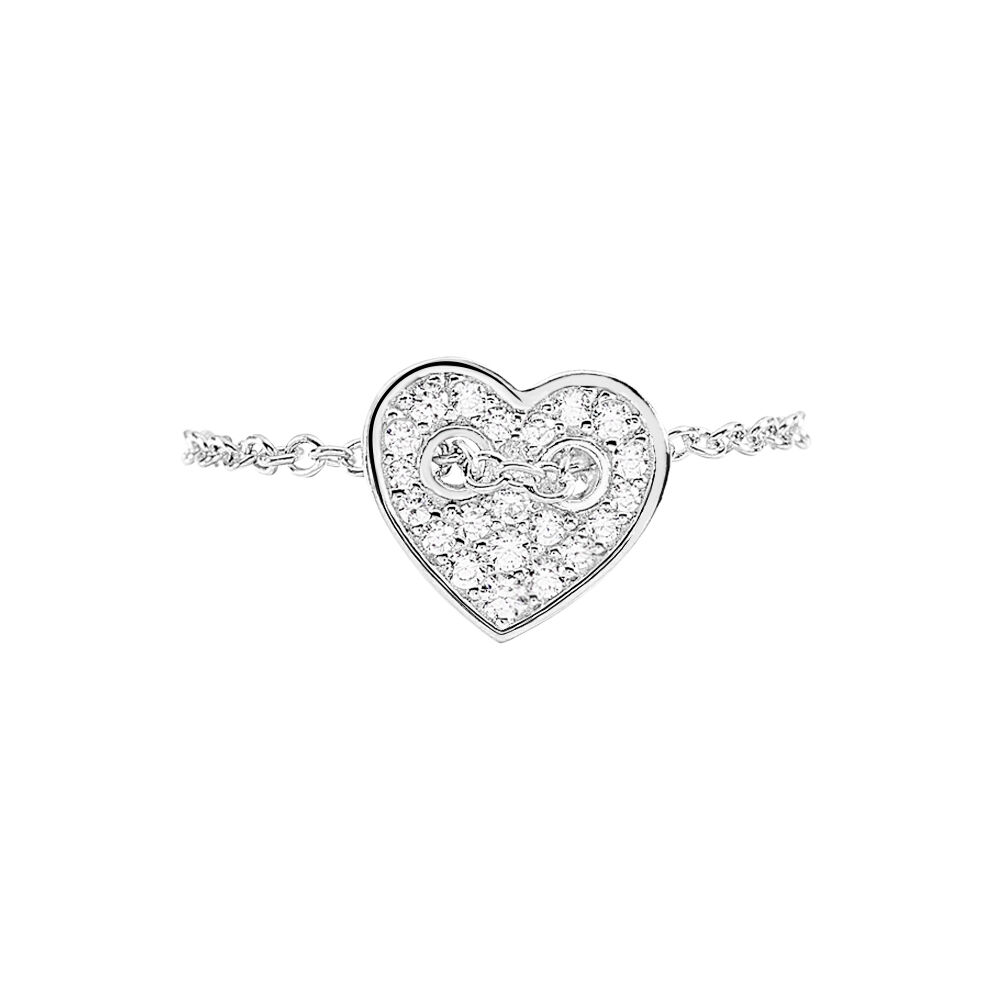 Bague Eliza Argent Blanc Oxyde De Zirconium - Bijoux fantaisie Femme | Marc Orian