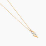 Collier Ilarione Or Jaune Diamant - Colliers avec pierres Femme | Marc Orian