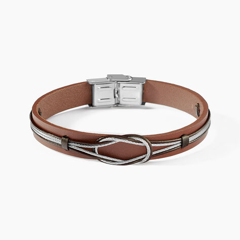 Bracelet Acier Blanc Neo - Bracelets cuir Homme | Marc Orian
