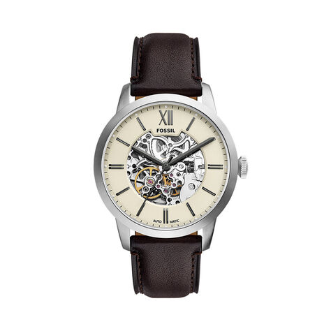 Montre Fossil Townsman Automatic Cr&egrave;me - Montres automatiques Homme | Marc Orian