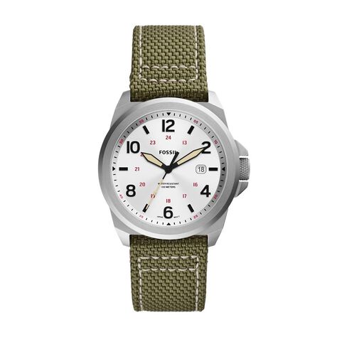 Montre Fossil Bronson Argenté - Montres sport Homme | Marc Orian
