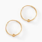 Cr&eacute;oles Aurelya Or Jaune - Cr&eacute;oles Femme | Marc Orian