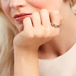 Bague Aleandra Argent Blanc - Bijoux fantaisie Femme | Marc Orian