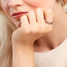 Bague Aleandra Argent Blanc - Bagues grosses Femme | Marc Orian