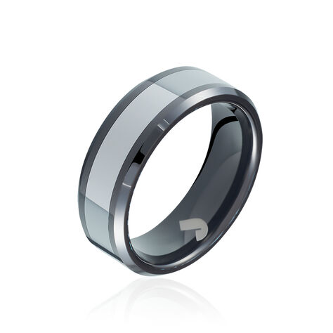 Bague Acier Blanc - Bijoux fantaisie Homme | Marc Orian