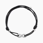 Bracelet Flavia Argent Blanc - Bracelets cordons Femme | Marc Orian