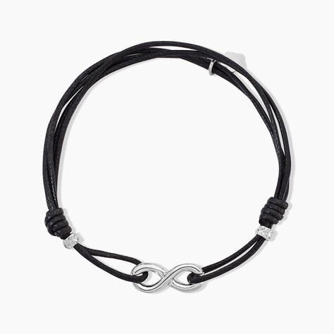 Bracelet Flavia Argent Blanc - Bracelets cordons Femme | Marc Orian