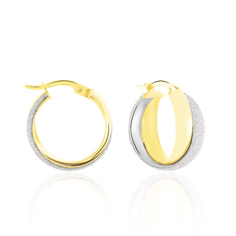 Créoles Lolly Or Bicolore - Créoles Femme | Marc Orian