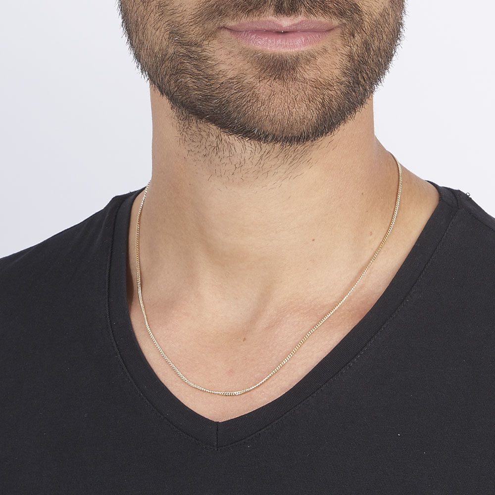Chaine fine homme or clearance
