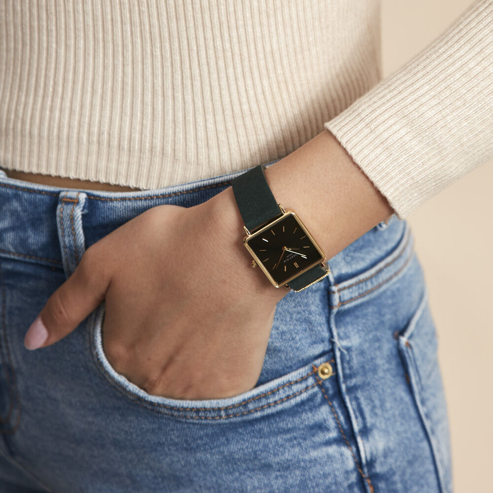 Montre Rosefield The Boxy Noir - Montres étanches Femme | Marc Orian