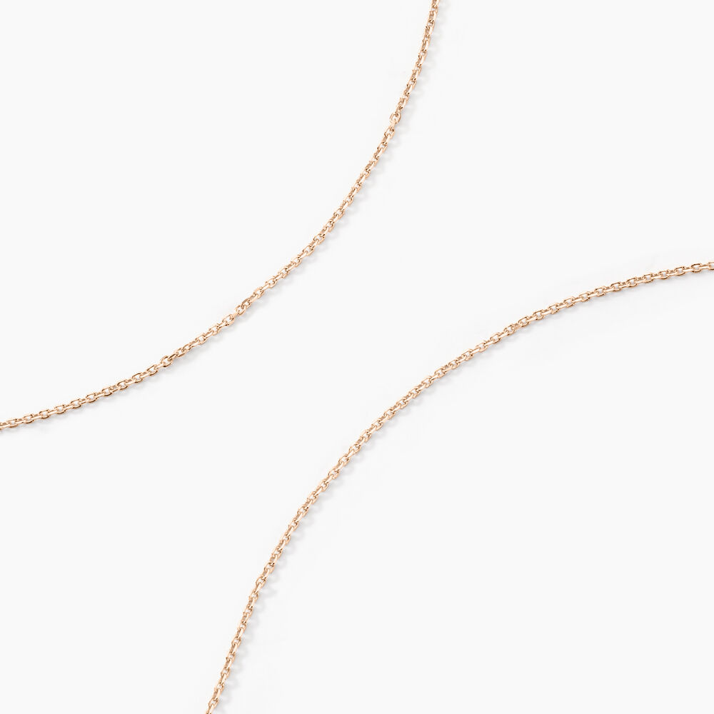 Collier Claudine Argent Rose - Chaines Femme | Marc Orian
