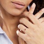 Bague Solitaire Goutte Or Jaune Rubis - Bagues vintage Femme | Marc Orian