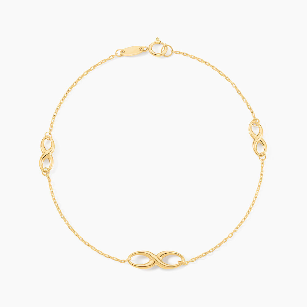 Bracelet Hirsh Or Jaune - Bracelets chaînes Femme | Marc Orian