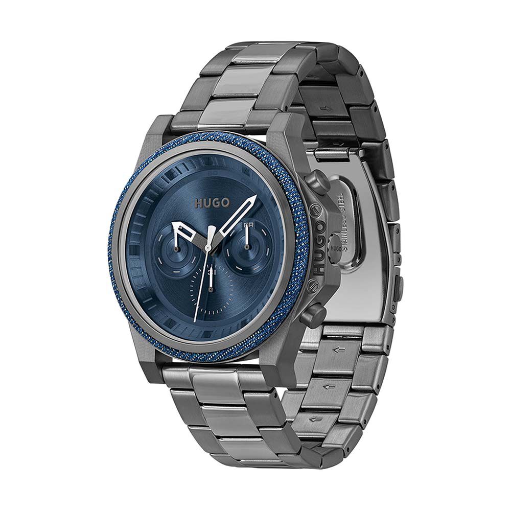 Montre Hugo Brave Bleu - Montres étanches Homme | Marc Orian