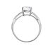Solitaire Or Blanc Oxyde De Zirconium - Solitaires Femme | Marc Orian