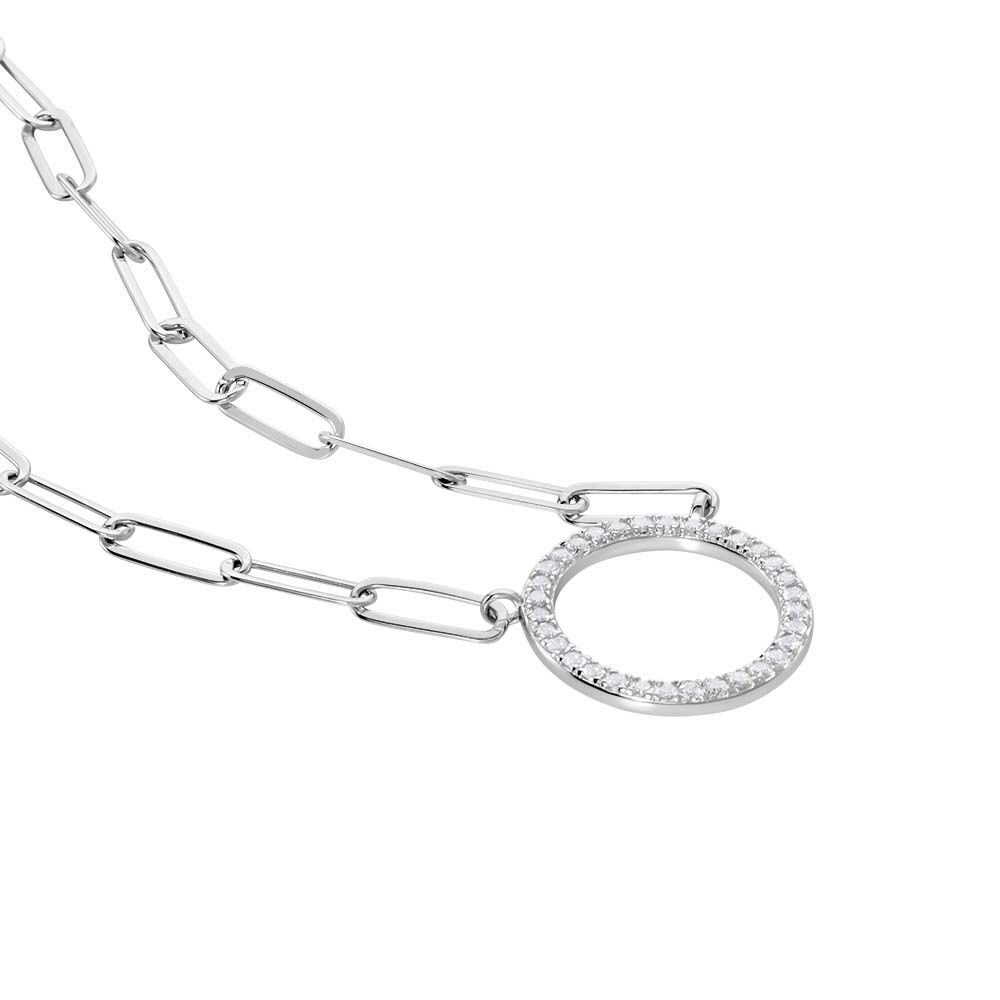 Collier Argent Sadoc Oxydes De Zirconium - Colliers avec pierres Femme | Marc Orian