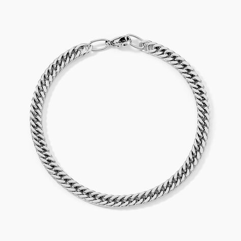 Bracelet Frederic Acier Blanc - Bracelets chaînes Homme | Marc Orian