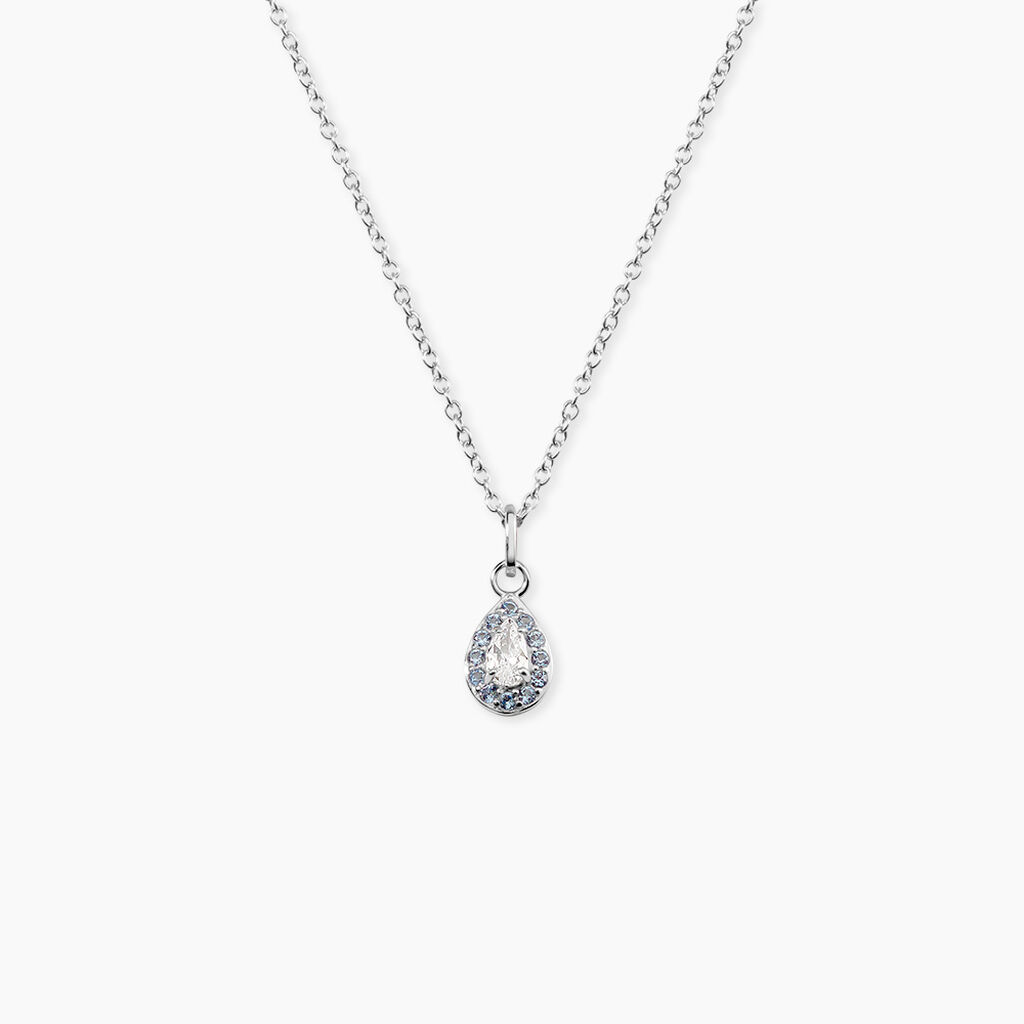 Collier Argent Tania Oxydes De Zirconium - Colliers avec pierres Femme | Marc Orian