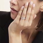 Bague Or Blanc Jacklyn Oxyde De Zirconium - Bagues avec pierre Femme | Marc Orian
