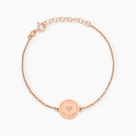 Bracelet Pome Argent Rose - Bracelets Medailles Femme | Marc Orian