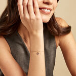 Bracelet Luchetto Or Jaune Oxyde De Zirconium - Bracelets cha&icirc;nes Femme | Marc Orian