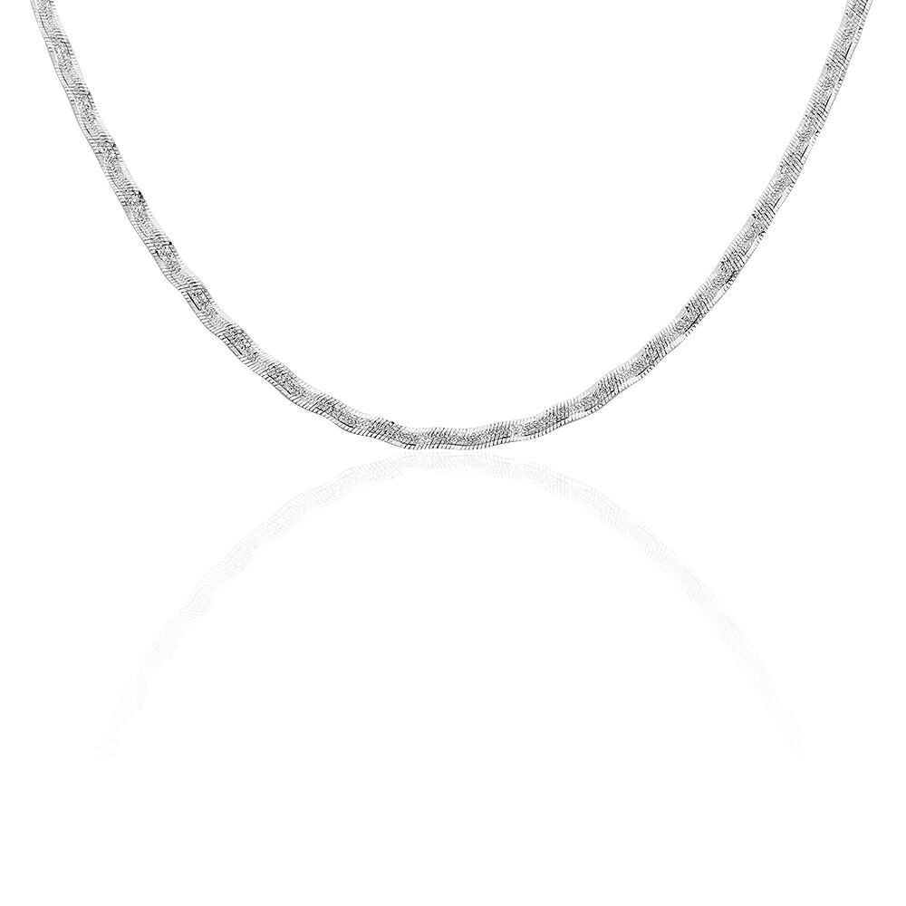 Collier Leonte Argent Blanc - Chaines Femme | Marc Orian
