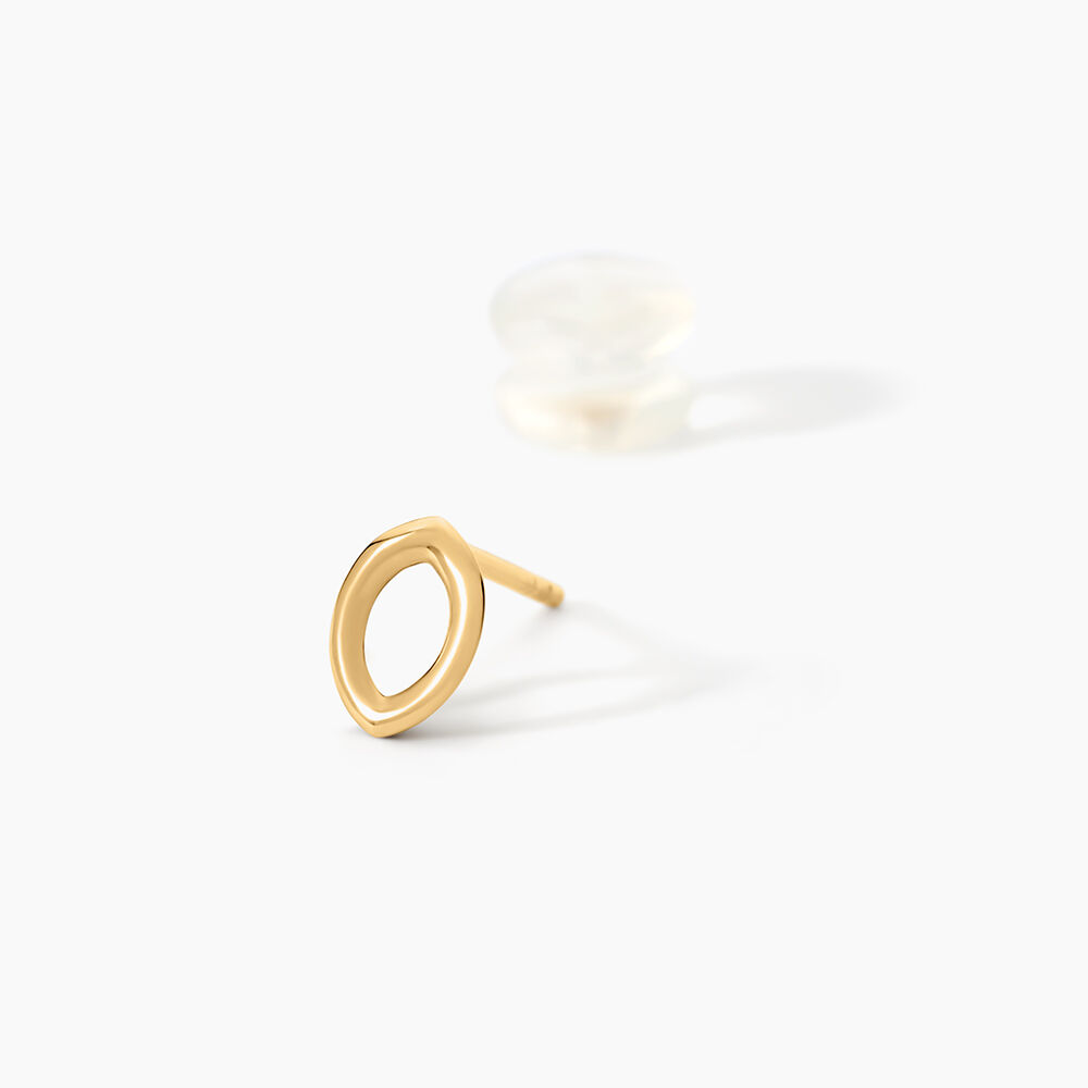 Boucles D'Oreilles Puces Amardad Or Jaune - Puces Femme | Marc Orian
