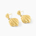 Boucles D'oreilles Pendantes Dila Acier Jaune - Pendantes Femme | Marc Orian
