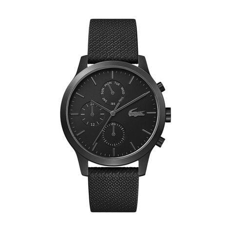 Montre Lacoste 12.12 Noir - Montres &eacute;tanches Homme | Marc Orian