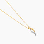 Collier Tylane Or Jaune Diamant - Colliers avec pierres Femme | Marc Orian