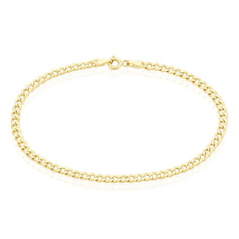 Bracelet Iris Or Jaune Maille Gourmette -  Femme | Marc Orian