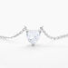 Collier Kelvyn Argent Blanc Oxyde De Zirconium - Colliers avec pierres Femme | Marc Orian