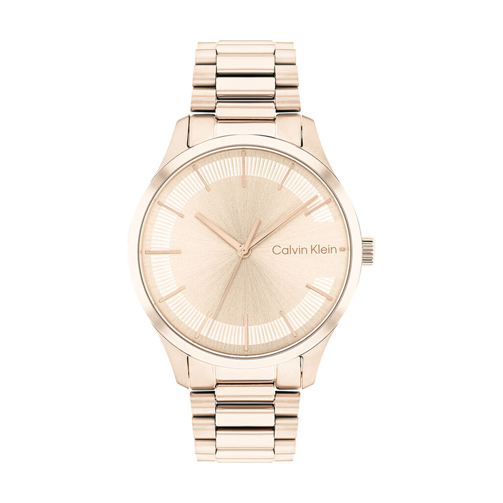 Montre Calvin Klein Iconic Bracelet Rose - Montres classiques Femme | Marc Orian